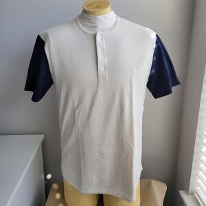Wallace & Barnes short-sleeve baseball henley